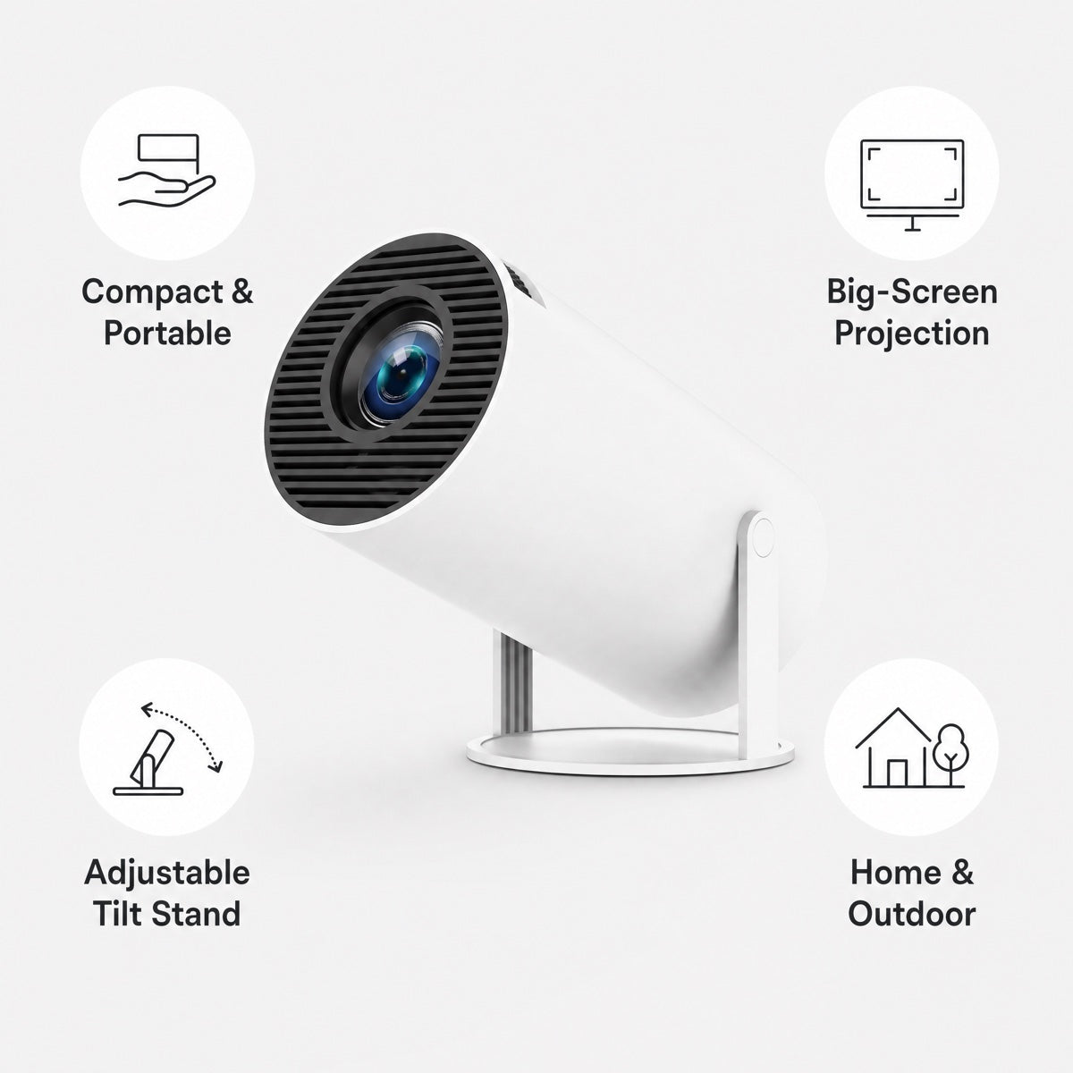 Loomest Portable Smart Projector